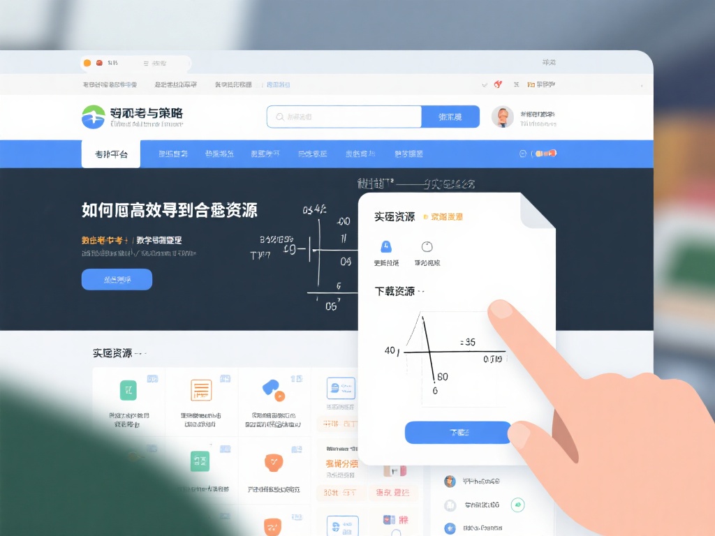 中考试题,高考数学试题,数学试题下载,数学课件下载,数学教案下载 如何高效找到合适资源:网站选择与策略